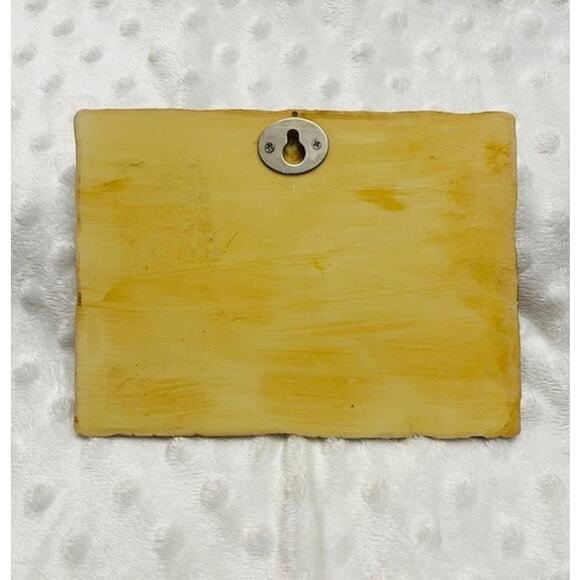 Vintage Cheri Bloom 3-D High Detail Ceramic Fruit Wall Tile - Picture 2 of 6